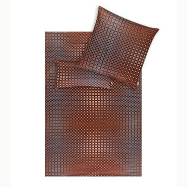 ESTELLA Mako-Satin Bettwäsche Adamo (3teilig), Nougat, 135x200 cm im Sale